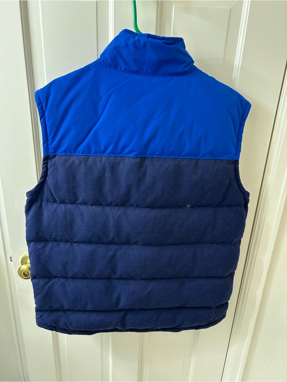 Patagonia Men’s Two-Tone Blue Puffer Vest - Picture 3 of 3